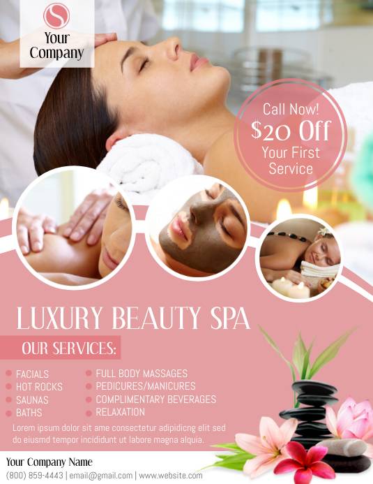 Top 10 Mẫu Tờ Rơi Spa Ấn Tượng, Thiết Kế Siêu Đẹp 2024